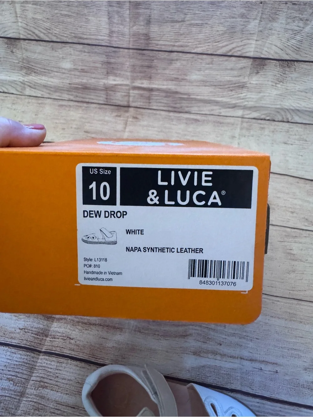 Livie & Luca White Dew Drop Shoes